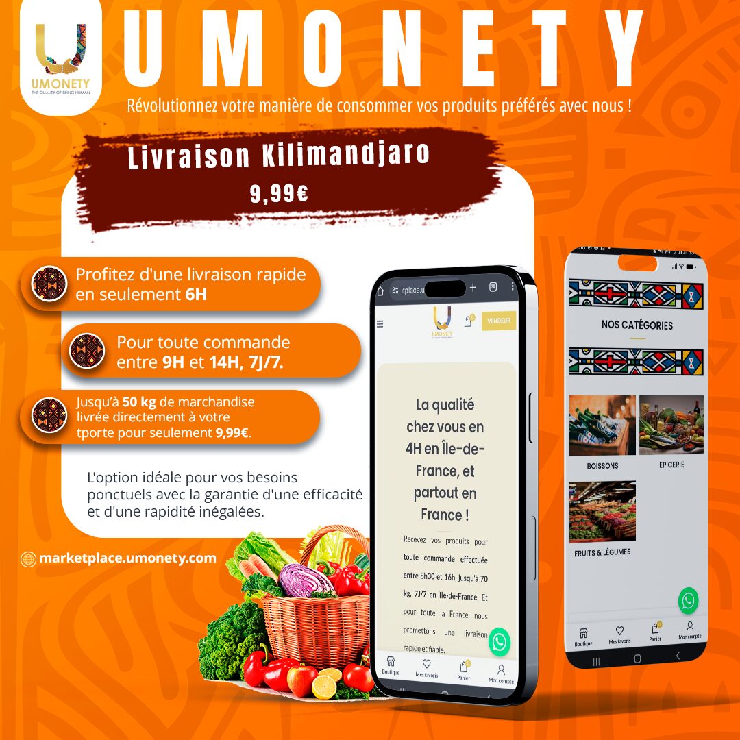 livraison kilimandjaro
